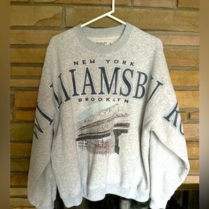 A + F crewneck sweatshirt